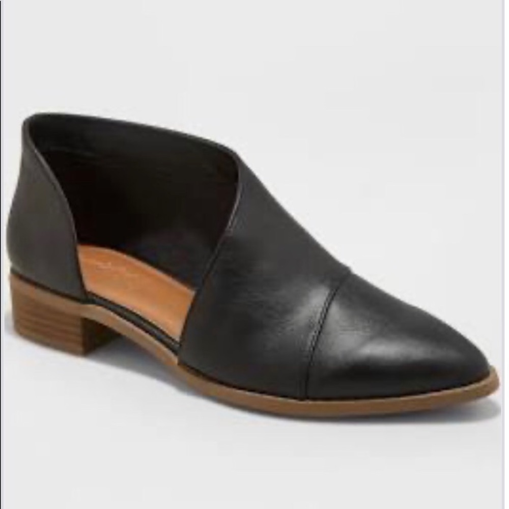 Universal Thread Black Cut Out Bootie Wenda Size 7
